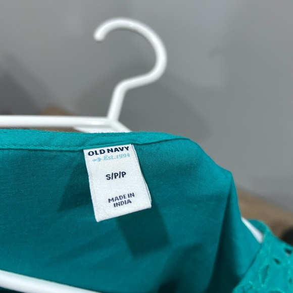 Turquoise blouse - Picture 4 of 6